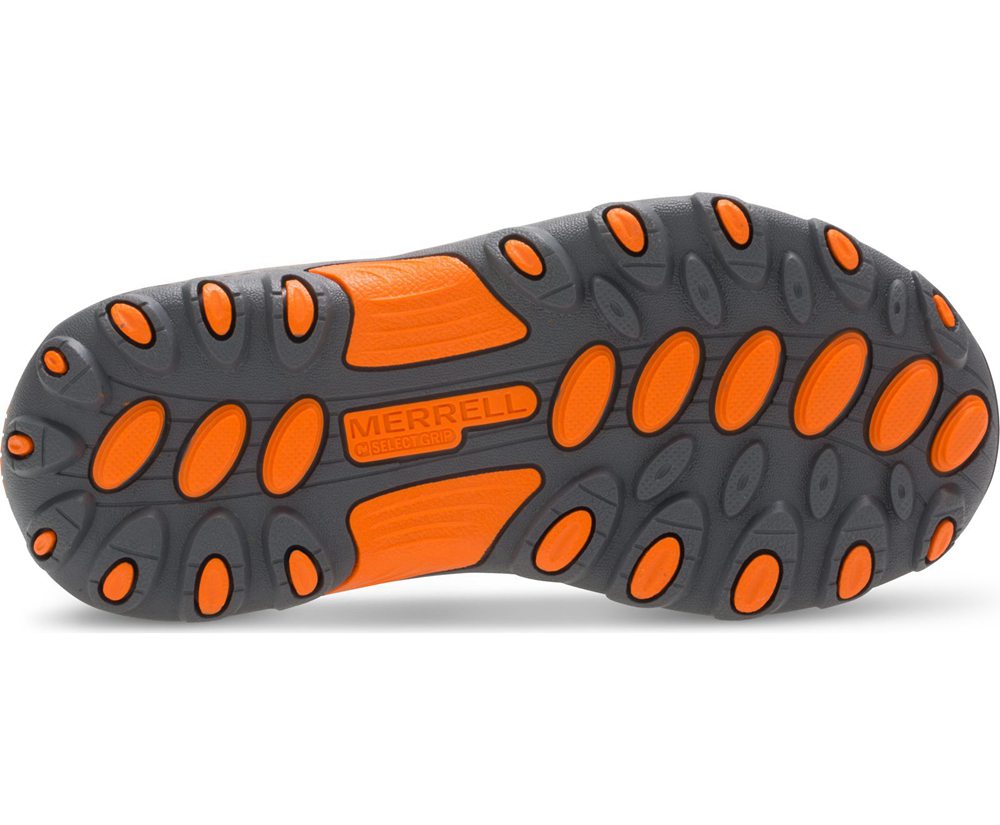 Merrell Hiking Shoes Brown/Orange - Trail Chaser - Kids 49FWNPVBH